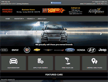 Tablet Screenshot of 111usedcars.com